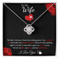 To My Wife - Love Knot Necklace - Puzzle Piece