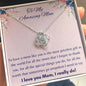 I Really Love You Mom - Love Knot Necklace