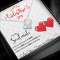 To My Soulmate - Love Knot Necklace - Red Balloons