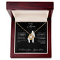 To My Mom - Love Knot Necklace - Amazing Mother
