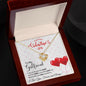 To My Girlfriend - Love Knot Necklace - Red Balloons