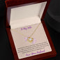 To My Wife - Express Your Love - Love Crown Necklace