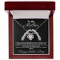 To My Mother - Love Knot Necklace - Forever Grateful