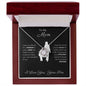 To My Mom - Love Knot Necklace - Amazing Mother