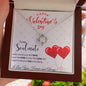 To My Soulmate - Love Knot Necklace - Red Balloons