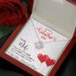 To My Wife - Love Knot Necklace - Red Balloons