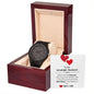 To My Wonderful Husband - Men's Openwork Watch - Red Hearts