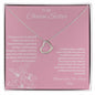 To My Chosen Sister - Delicate Heart Necklace - Pink