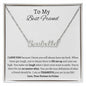 To My Best Friend - Custom Name Necklace - Partner in Crime