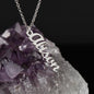 To My Daughter - Vertical Name Necklace - Dream Big