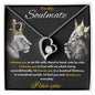 To My Soulmate - Forever Love Necklace - Hand in Hand