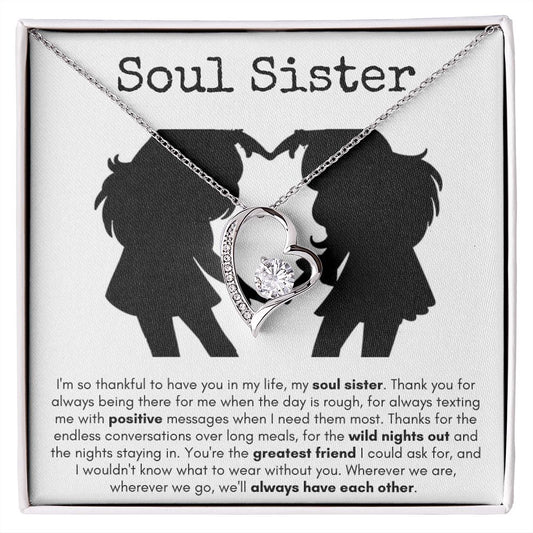Soul Sister - Forever Love Necklace - Silhouette