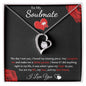 To My Soulmate - Forever Love Necklace - Puzzle Piece