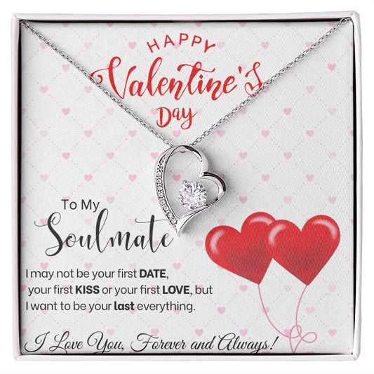 To My Soulmate - Forever Love Necklace - Red Balloons