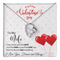 To My Wife - Forever Love Necklace - Red Balloons