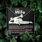 To My Wife - Forever Love Necklace - Booty Grabbin' - Black Card