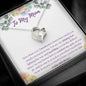 To My Mom - Shining Star - Forever Love Necklace