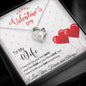To My Wife - Forever Love Necklace - Red Balloons