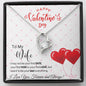 To My Wife - Forever Love Necklace - Red Balloons