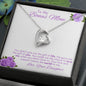 To My Bonus Mom - Forever Love Necklace - PopGifts