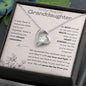 To Our Granddaughter - Forever Love Necklace - Love and Light