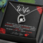 To My Wife - Forever Love Necklace - Missing Piece
