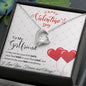 To My Girlfriend - Forever Love Necklace - Red Balloons