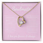 To My Smokin Hot Soulmate - Eternal Hope Necklace - Pink with White Font - PopGifts
