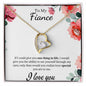 To My Fiance - Forever Love Necklace - One Thing in Life