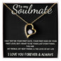 To My Soulmate - Forever Love - Love of My Life Necklace - Black Card