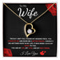 To My Wife - Forever Love Necklace - Missing Piece