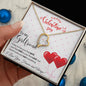 To My Girlfriend - Forever Love Necklace - Red Balloons