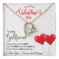 To My Girlfriend - Forever Love Necklace - Red Balloons