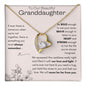 To Our Granddaughter - Forever Love Necklace - Love and Light