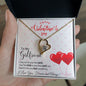 To My Girlfriend - Forever Love Necklace - Red Balloons
