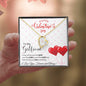 To My Girlfriend - Forever Love Necklace - Red Balloons