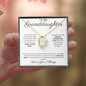 To My Granddaughter - Forever Love Necklace - Smarter & Stronger