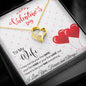 To My Wife - Forever Love Necklace - Red Balloons