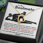 To My Soulmate - Forever Love Necklace - Booty Grabbin' - White Card