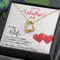 To My Wife - Forever Love Necklace - Red Balloons