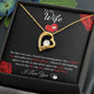 To My Wife - Forever Love Necklace - Puzzle Piece
