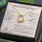 To Our Granddaughter - Forever Love Necklace - Love and Light