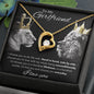 To My Girlfriend - Forever Love Necklace - Hand in Hand