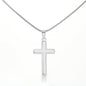 To My Grandson - Faith Cross Necklace - For All the Prayers