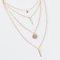 Star 18K Gold Plated Multilayered Necklace