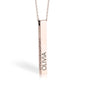 Personalized Delicate Bar Name Necklace